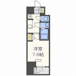 プレサンス北浜レガーロの物件間取画像